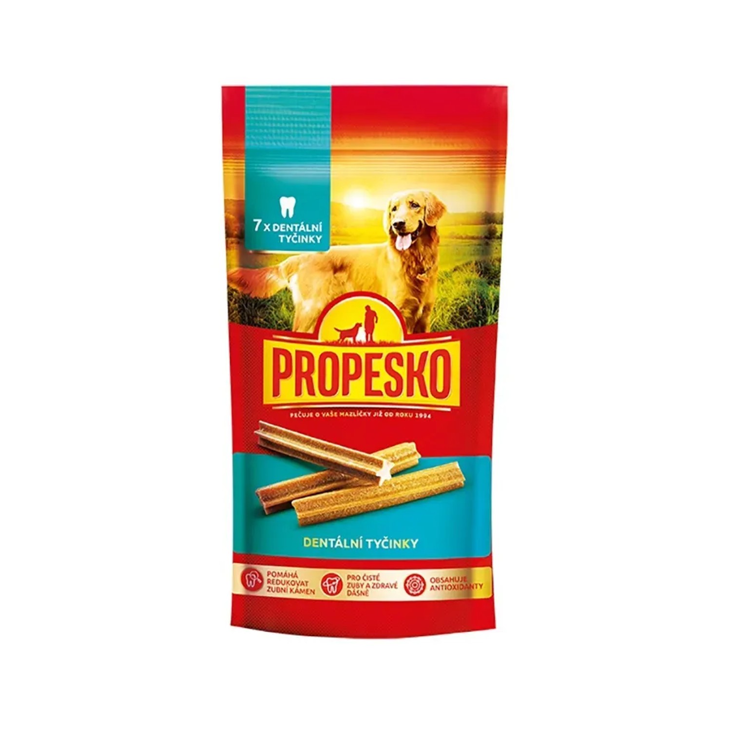E-shop Propesko Dentálne tyčinky pre psov 7 ks, 110 g