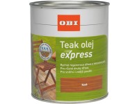 OBI Olej na drevo Express tíkový 750 ml
