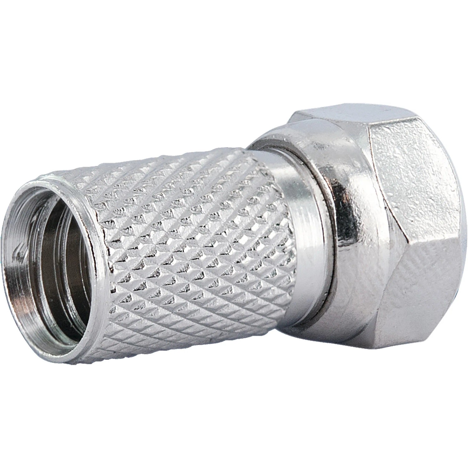 E-shop Schwaiger Skrutkovací konektor F, pr. 8 mm, 4 ks
