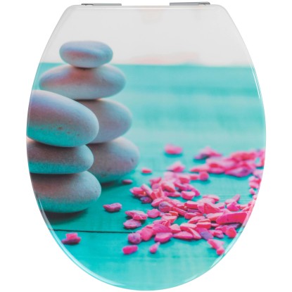 Wenko WC sedátko Meditation s automatickým sklápaním, duroplast