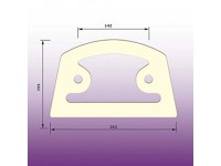 Tesnenie WC kombi medzi nádrž a misu typ I Tesnenie WC kombi medzi nádrž a misu typ I