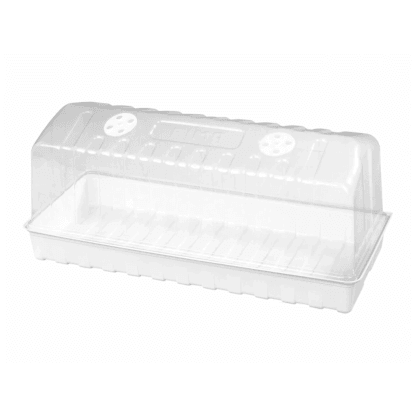 NOHEL GARDEN Miniskleník s ventiláciou biely 47 x 20 x 20 cm