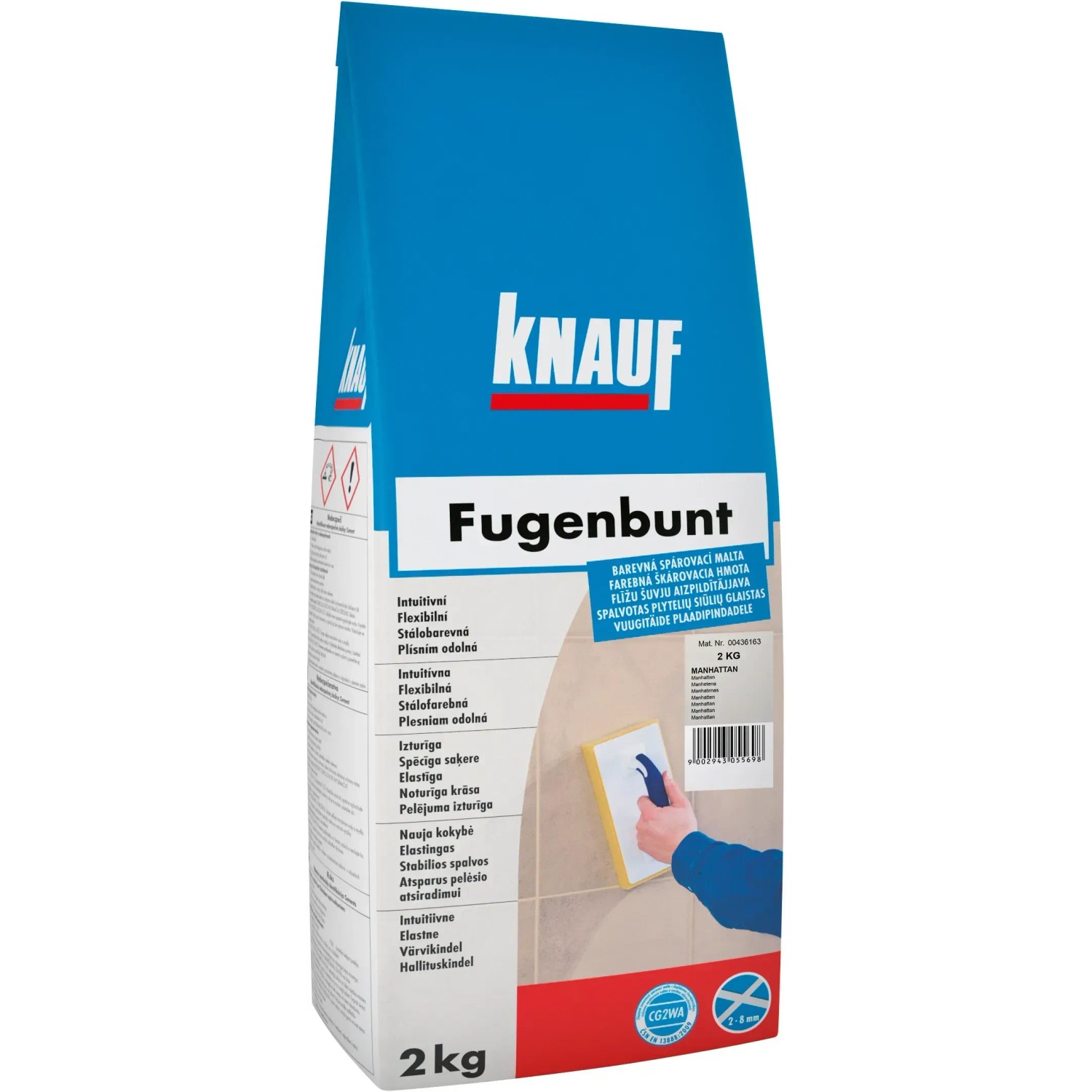 E-shop Knauf Škárovacia hmota Fugenbunt, Manhattan, 2 kg