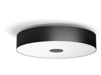 Philips Hue White Ambiance Stropné LED svietidlo Fair čierne 300 lm spínač s reg