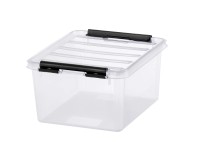 SmartStore Skladovací box Classic s vekom, transparentný, 17 x 21 x 11 cm, 2 l