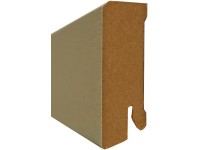 Soklová lišta White&Black Cubica ušľachtilá oceľ 40 x 18 x 2400 mm