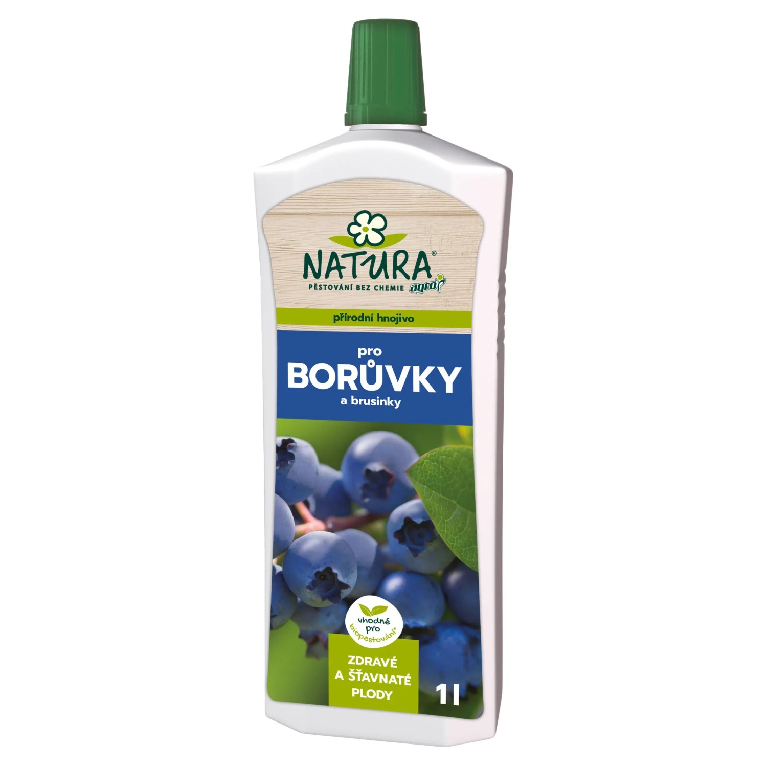 E-shop NATURA Prírodné kvapalné hnojivo pre čučoriedky a brusnice 1 l