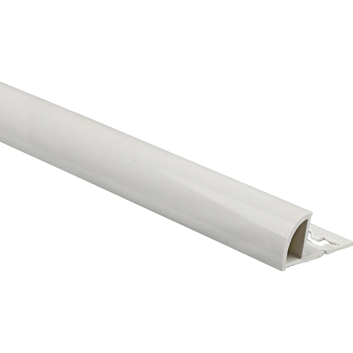 E-shop Arcansas Ochranný profil RONDBRIL PVC biely 10 x 25,5 x 2500 mm