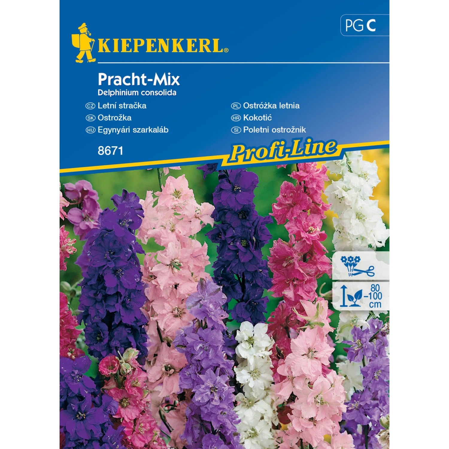 E-shop Kiepenkerl Semienka Letná ostrožka Pracht mix