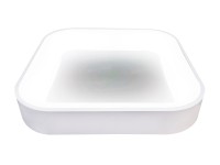 Ecolite LED prisadené svietidlo NEST 40W 2600lm 3000-6500K, sivá, 45 x 45 x 10cm