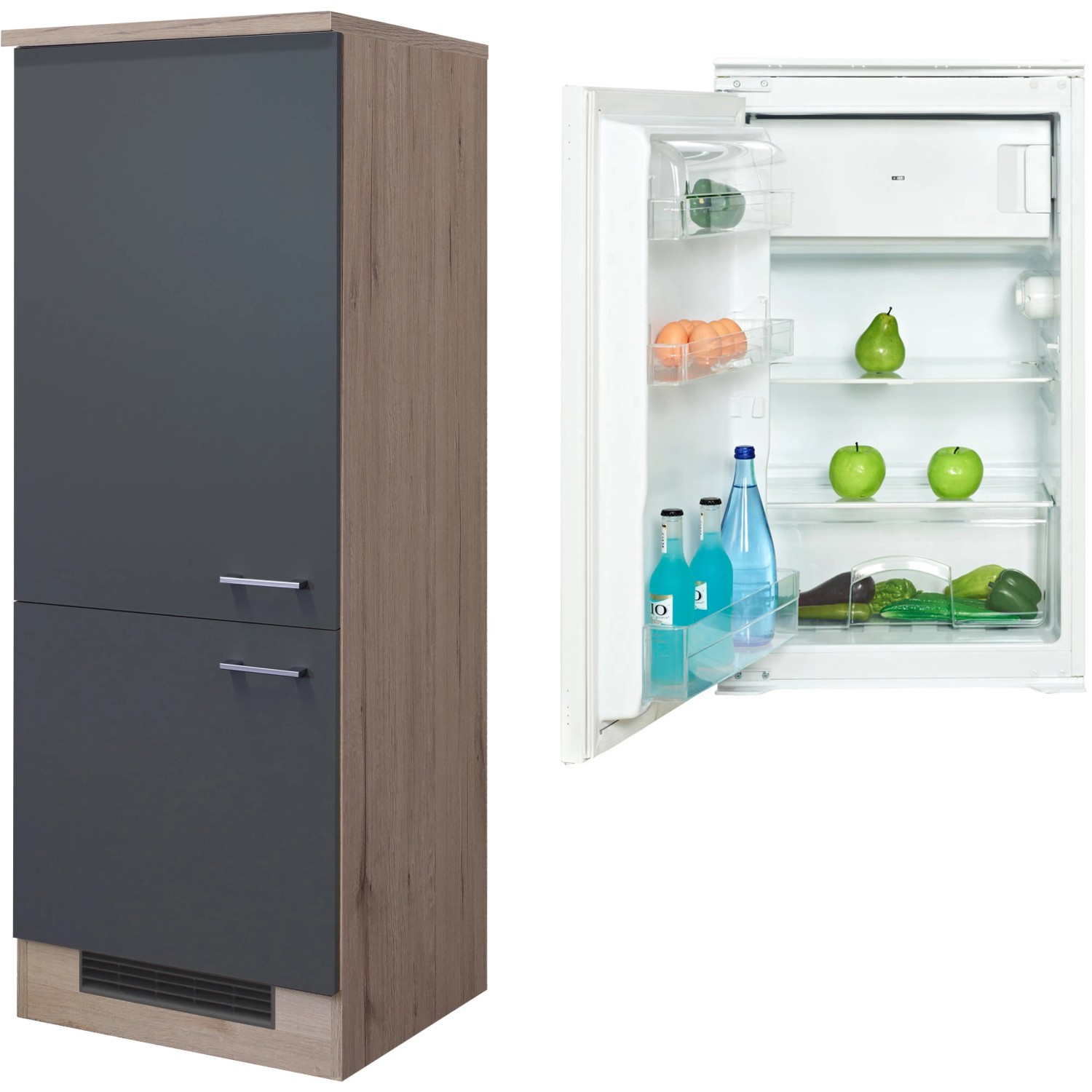 E-shop Flex-Well Kuchynská skrinka Morena vr.chlad. H-Tech WR2200 60 x 160,6 x 57,1 cm
