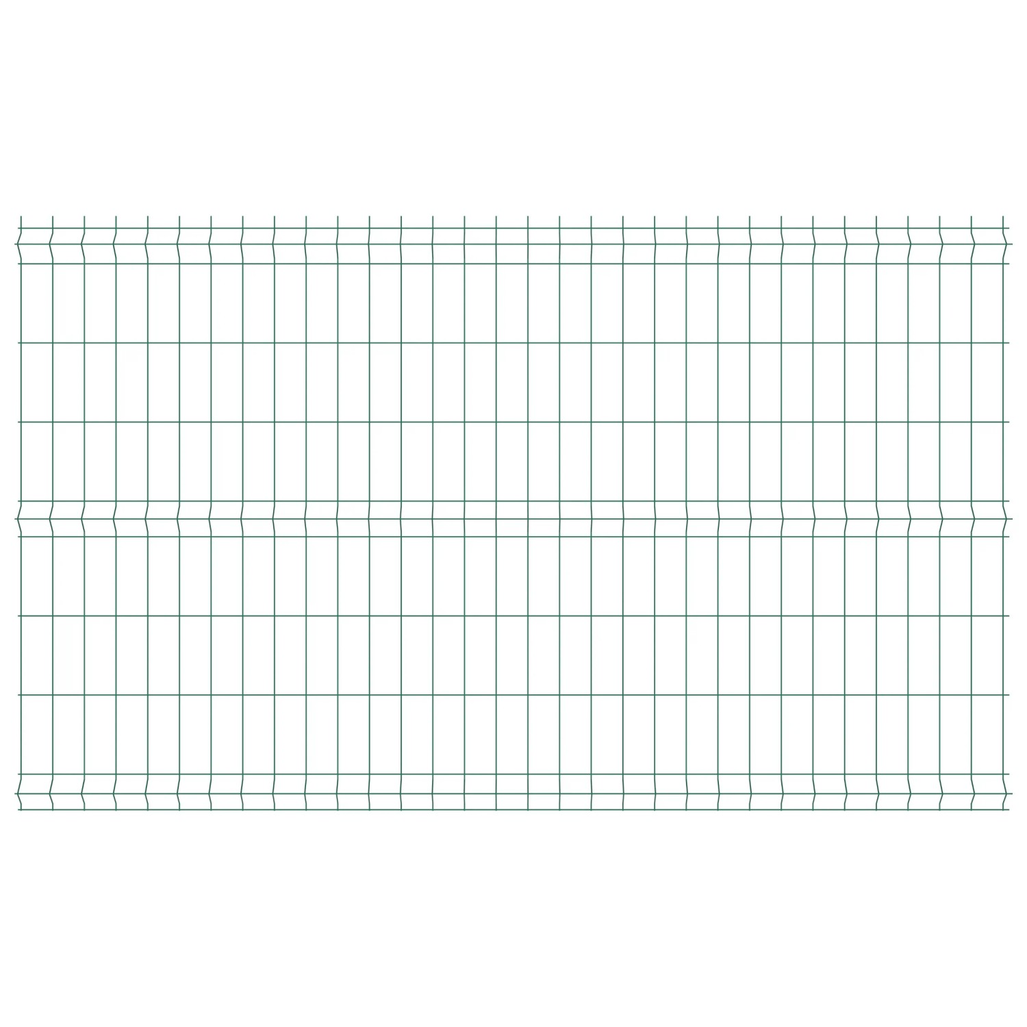 E-shop JARMEX Plotové pole PPS RAL 6005 zelené 123 x 250 cm