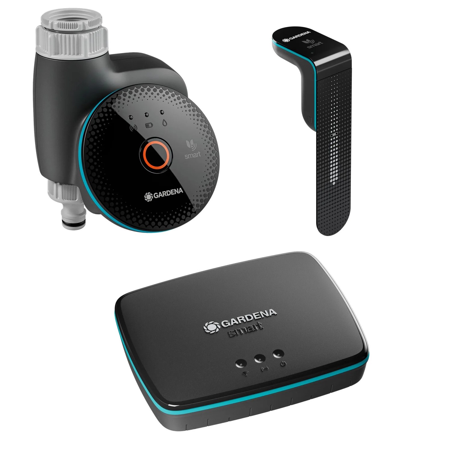 E-shop Gardena Smart zavlažovací počítač + senzor + smart gateway (19045-20)