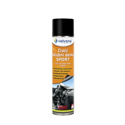 Velvana Čistič palubnej dosky - sport 600 ml