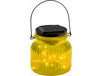 OBI LED dekoratívny pohár Marrubio žltá