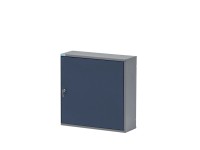 Küpper Nástenná skrinka 70363, 1 dvierka/2 police/6 boxov 60 x 60 x 19 cm