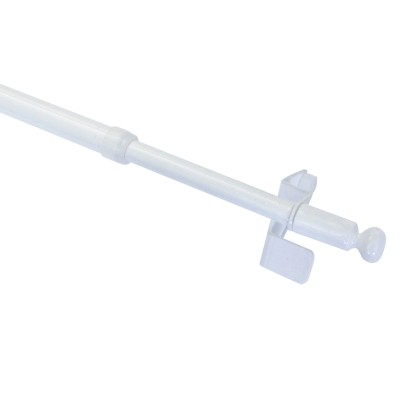 Gardinia Rozperná tyč Press&Go guľa, biela 30-50 cm