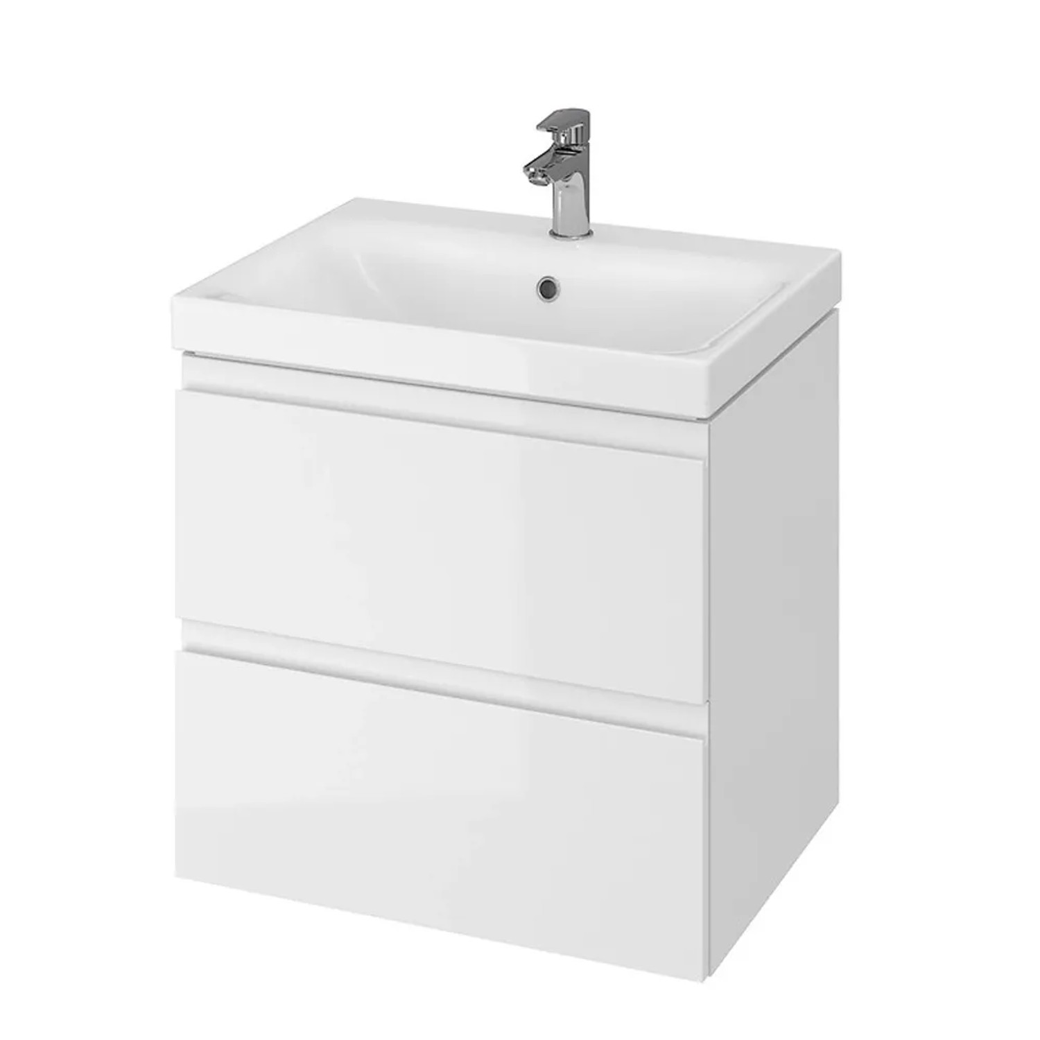E-shop Cersanit Umývadlová skrinka Moduo bielá, 60 cm