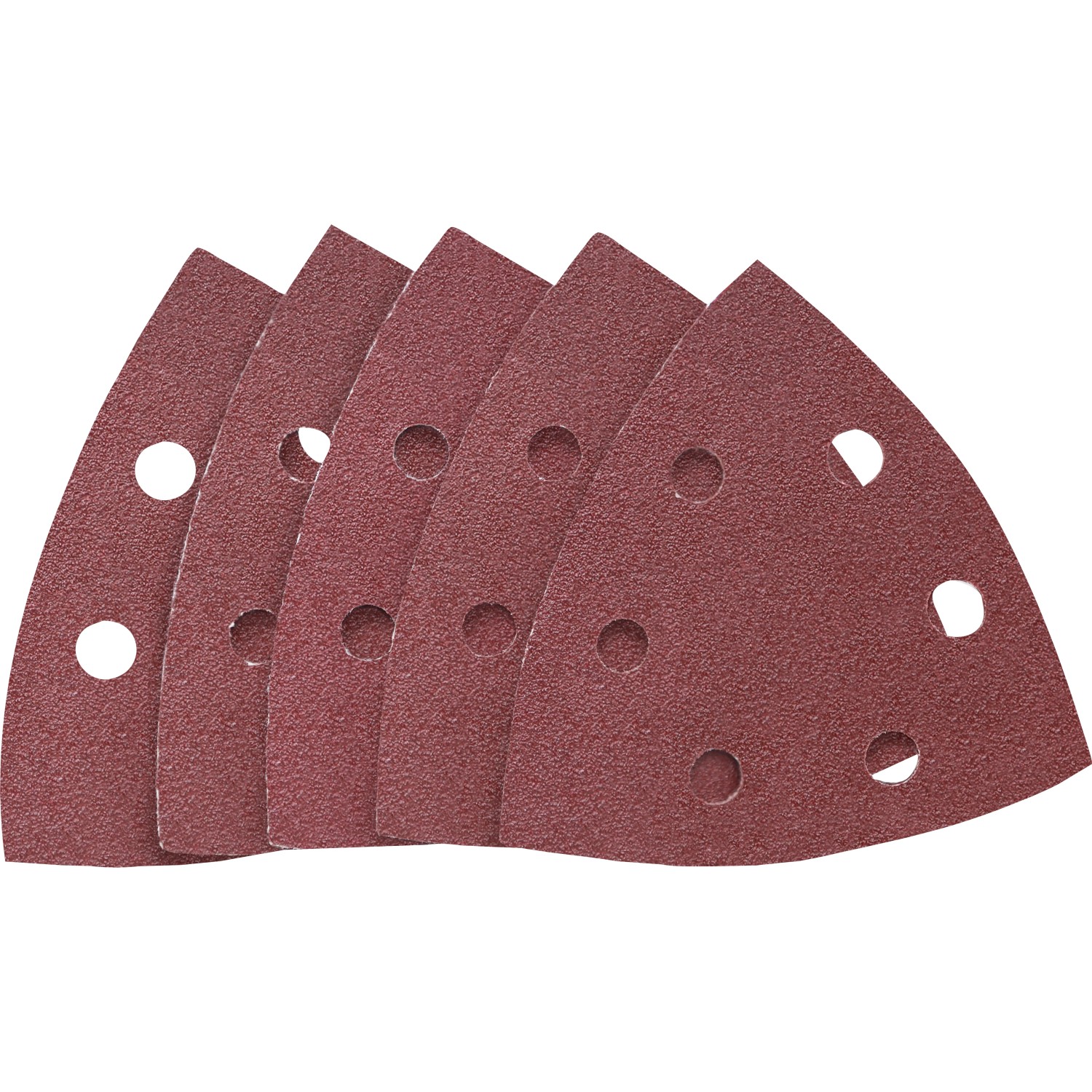E-shop LUX-TOOLS Brúsny papier pre delta brúsky K 80, 25 ks, 96 mm/6 dier