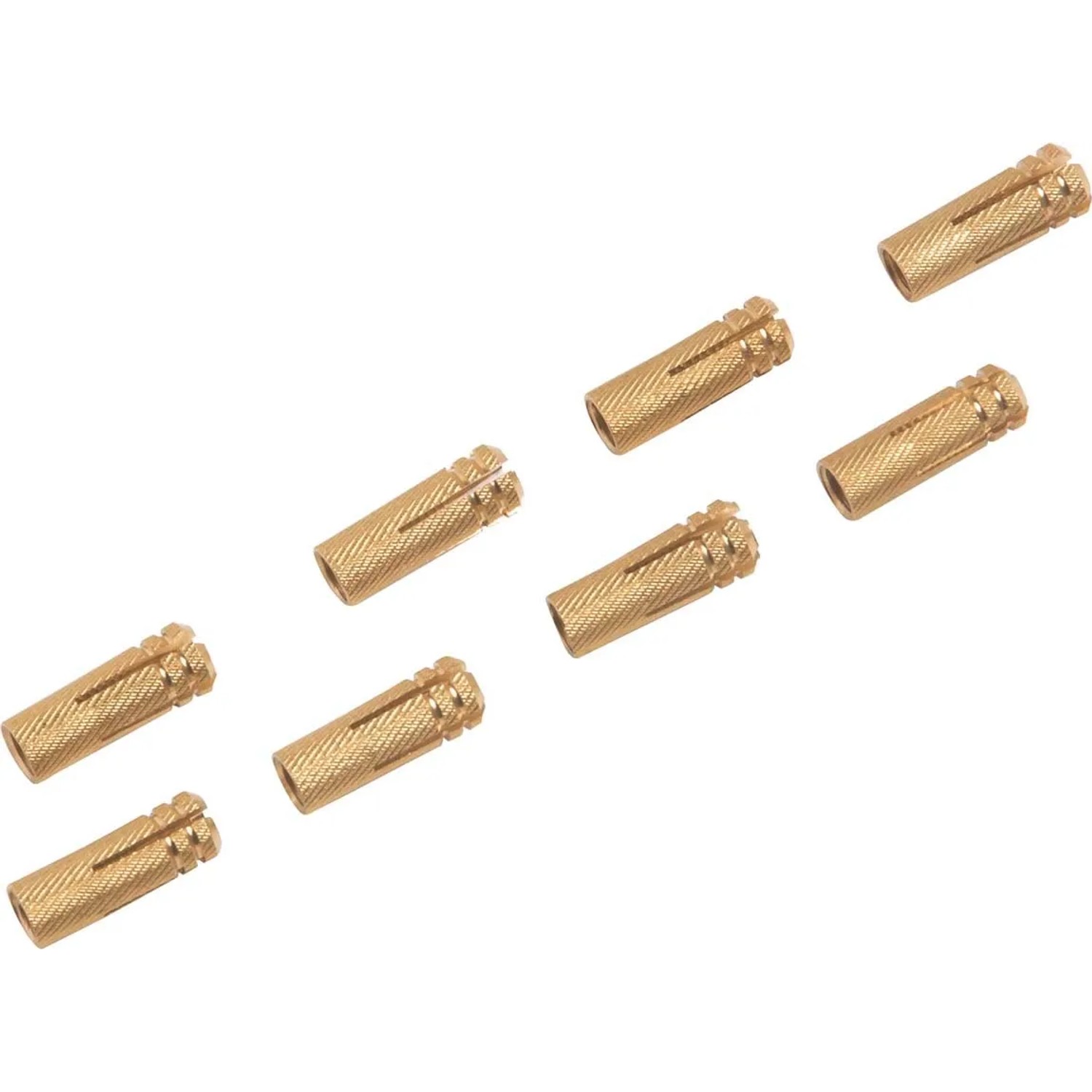 E-shop LUX-TOOLS Mosadzná rozperná hmoždinka M5 x 20 mm, 8 ks