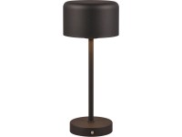 Reality LED stolná lampa JEFF čierna matná 15 W 120 lm 3000 K pr. 12,6 x 30 cm Reality LED stolná lampa JEFF čierna matná 15 W 120 lm 3000 K pr. 12,6 x 30 cm