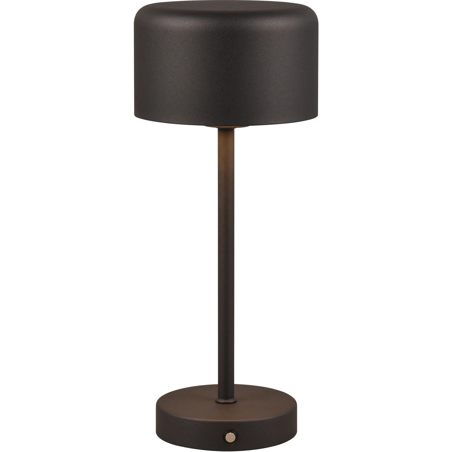 E-shop Reality LED stolná lampa JEFF čierna matná 15 W 120 lm 3000 K pr. 12,6 x 30 cm