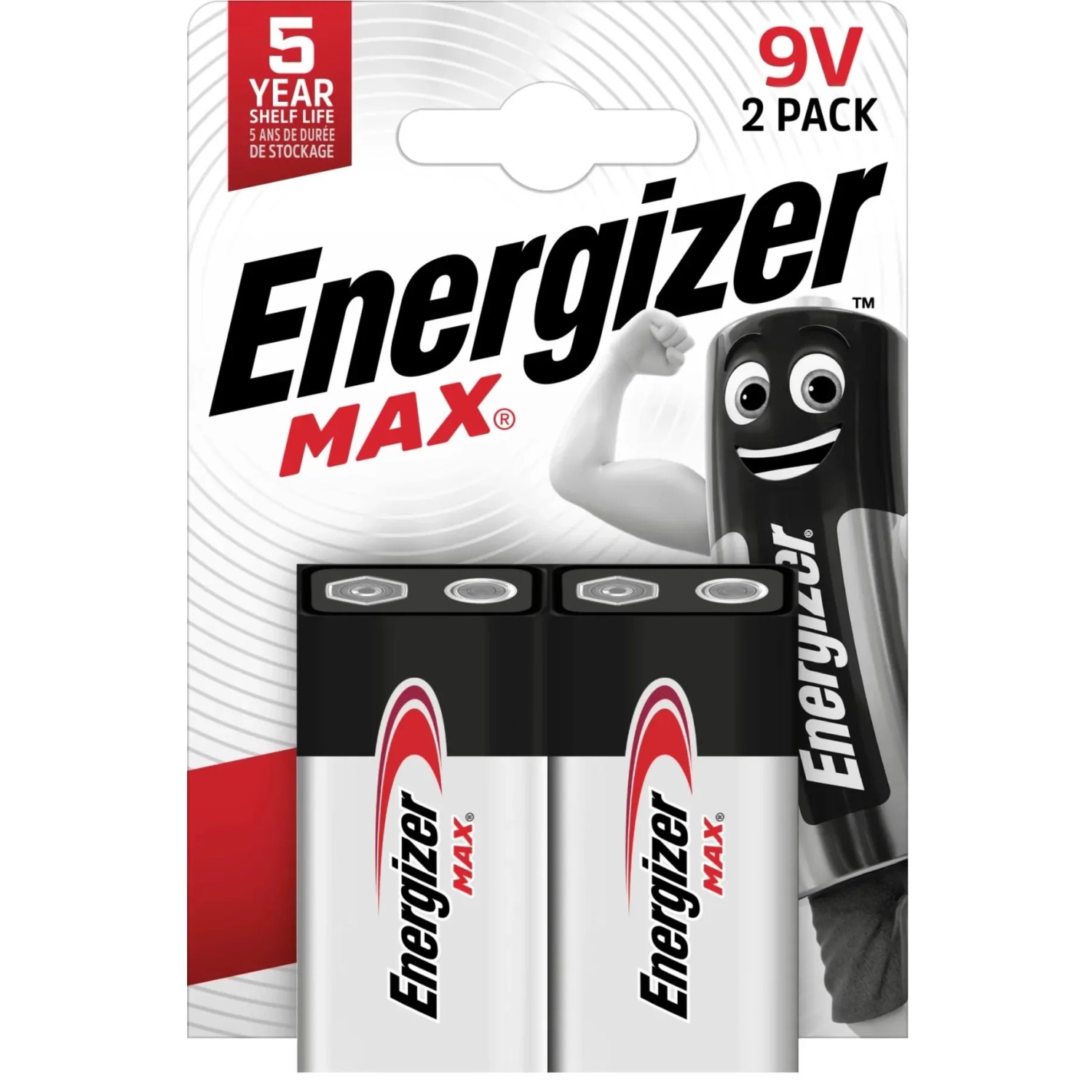 E-shop Energizer Alkalická batéria Max 6LR61 9V, 2 ks