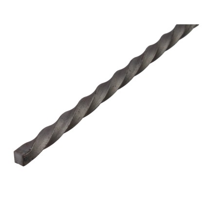 Štvorhranná oceľová tyč točená 12 mm x 12 mm x 1000 mm