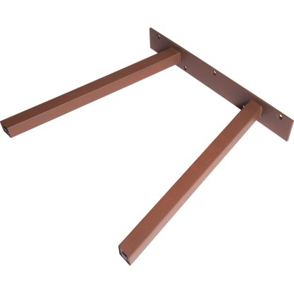 Stolová podnož tvar A hrdzavý vzhľad 700 mm x 710 mm