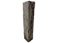 Euro Stone Palisáda čadičová pemrlovaná, čierna, 12 x 12 x 50 cm