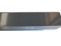 Záveterná lišta na krytinu, antracitovo-sivá RAL 7016, 200 x 31,3 x 14 cm