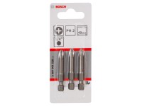 Bosch Bit skrutkovací Extra hard PH2, 49 mm, 3 ks