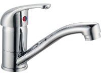 Jednopáková kuchynská batéria pochrómovaná 140 mm odtok