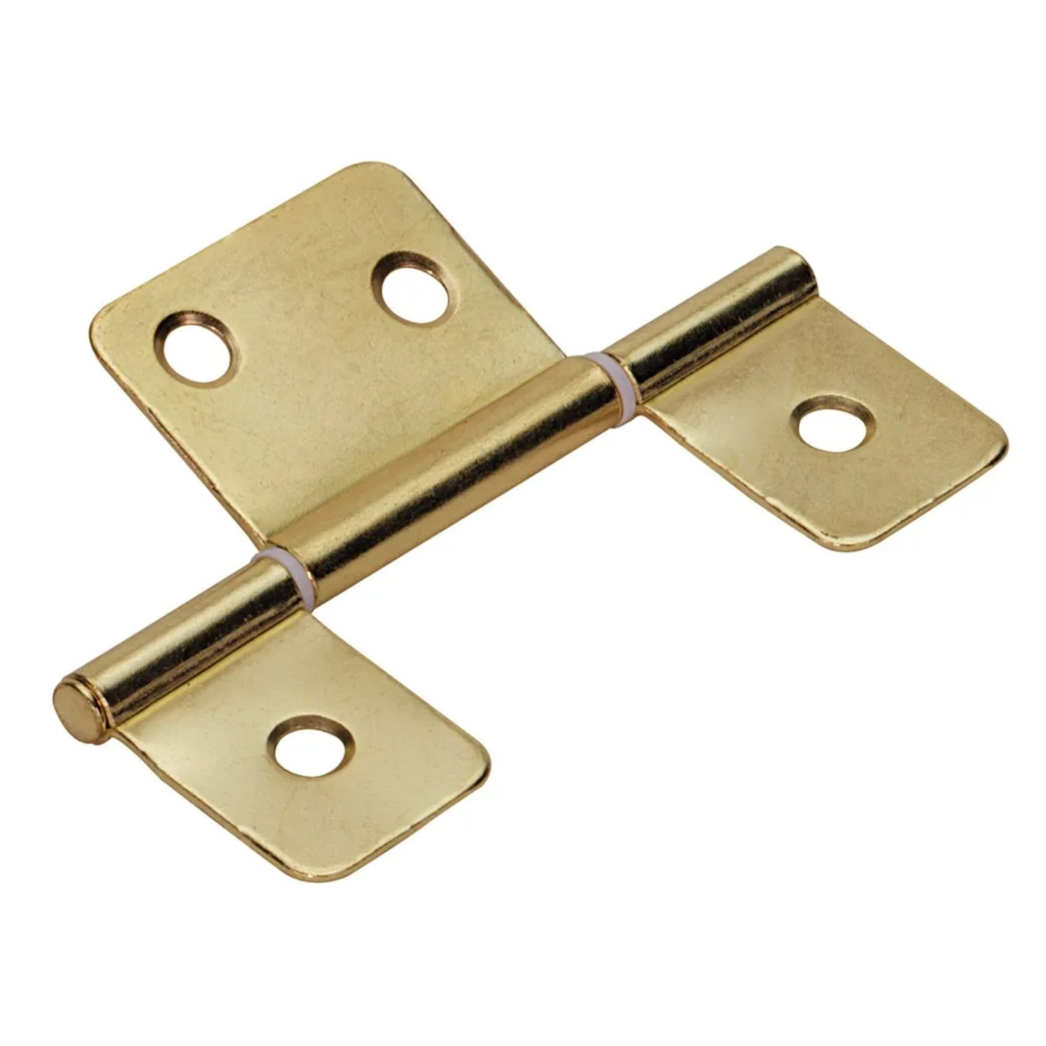 E-shop Hettich Záves pre lamelové dvere 81 x 22 mm pomosadzená oceľ, 3 ks