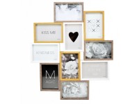 FALC Multirámik na 10 fotiek, biely, 10 x 15 cm