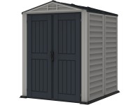 Duramax Plastový domček na náradie YardMate Plus, antracitová/sivá, 171 x 171 cm