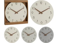 Koopman Nástenné hodiny bez rámu rôznej farby, pr. 28 cm, 1 ks