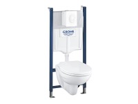GROHE Inštal.systém SOLIDO COMPACT sada 4v1 s WC, stav.výška 1,13 m (39116000)