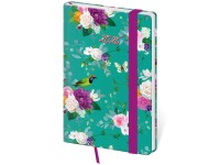 Helma 365 Diár týždenný vreckový Vario 2026, Romance s gumičkou