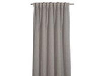 Sehlbach Záves so skrytými pútkami, ornamenty, taupe, 245 x 135 cm