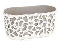 Truhlík Duet, hnedosivý, 60 x 20 x 21 cm