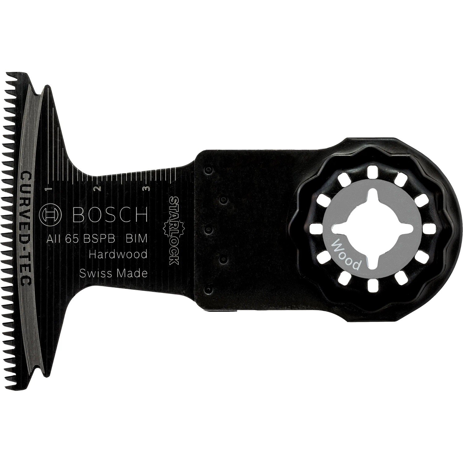 E-shop Bosch Viacúčelový list PRE AII 65 BSPIB pre multifunkčné náradie, 65 x 40 mm