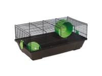 SMALL ANIMALS Klietka pre škrečky a malé zvier. VIKTOR čierna/zel. 50,5x28 x21cm
