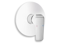 Sprchová batéria podomietková Nobless Tina biela / chróm