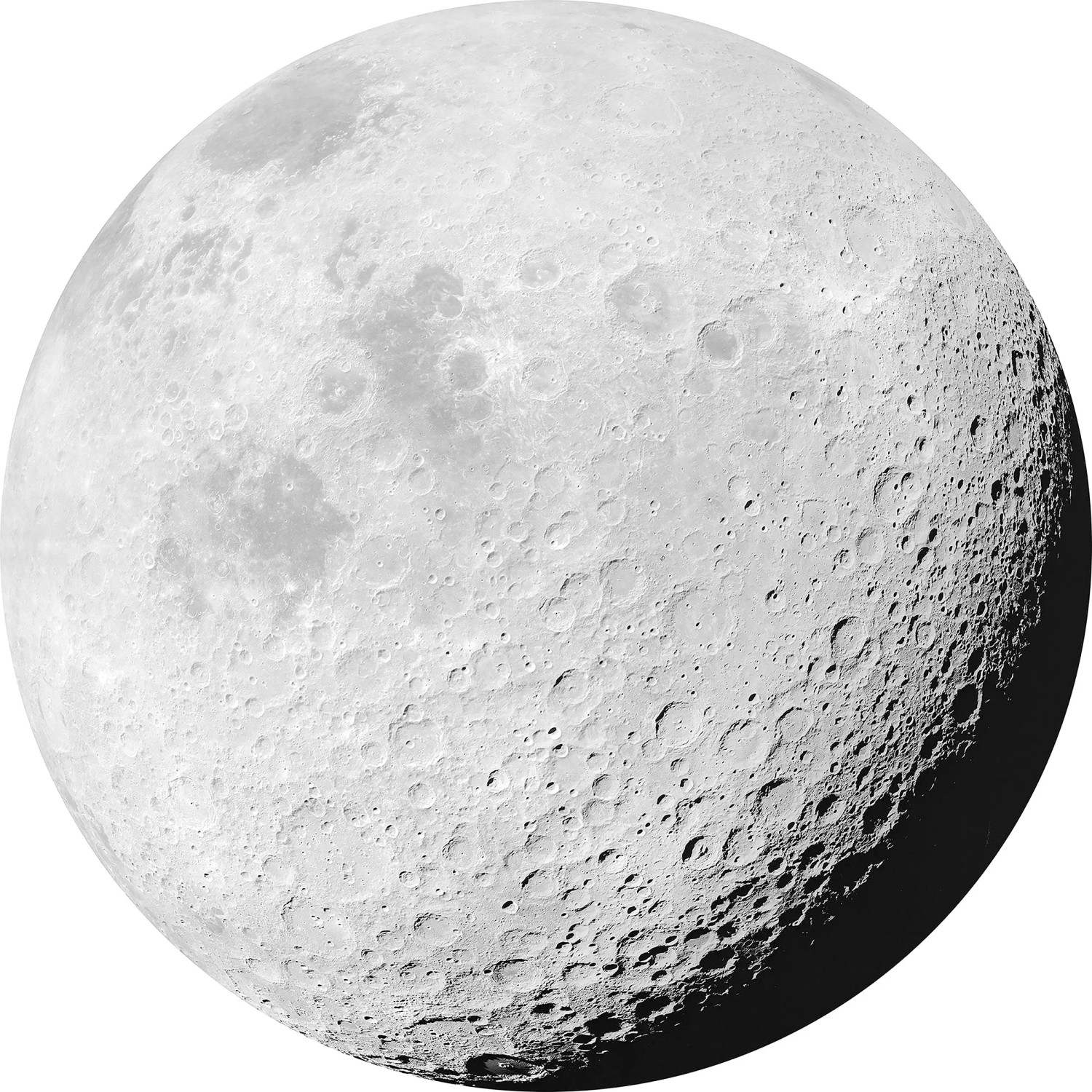 E-shop Komar Samolepiaca vliesová fototapeta Dot Luna pr. 125 cm