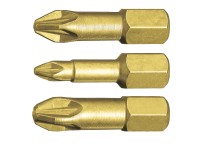 LUX-TOOLS Súprava bitov Torsion PZ1 PZ2 PZ3