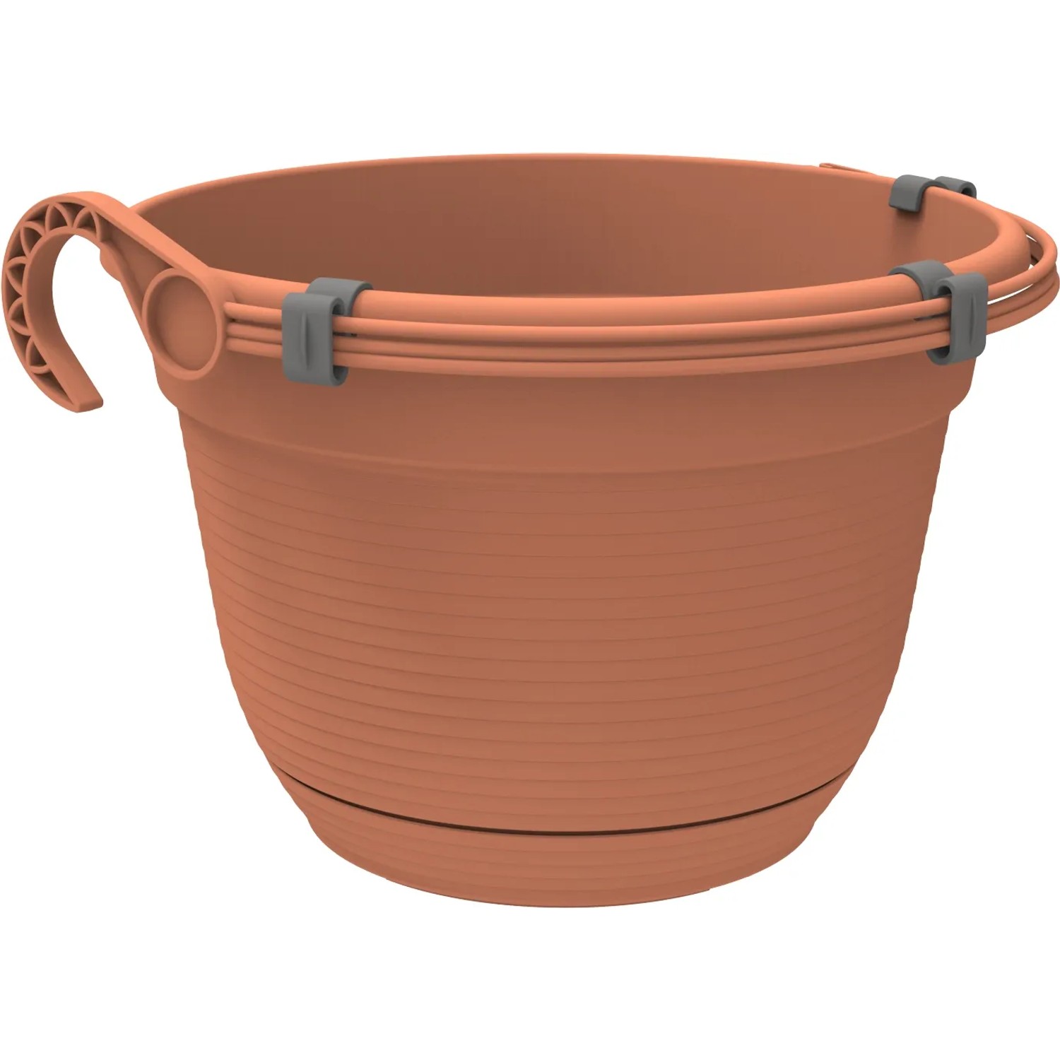 E-shop Ebertsankey Závesný kvetináč Original pr. 26 x 18 cm terakotový