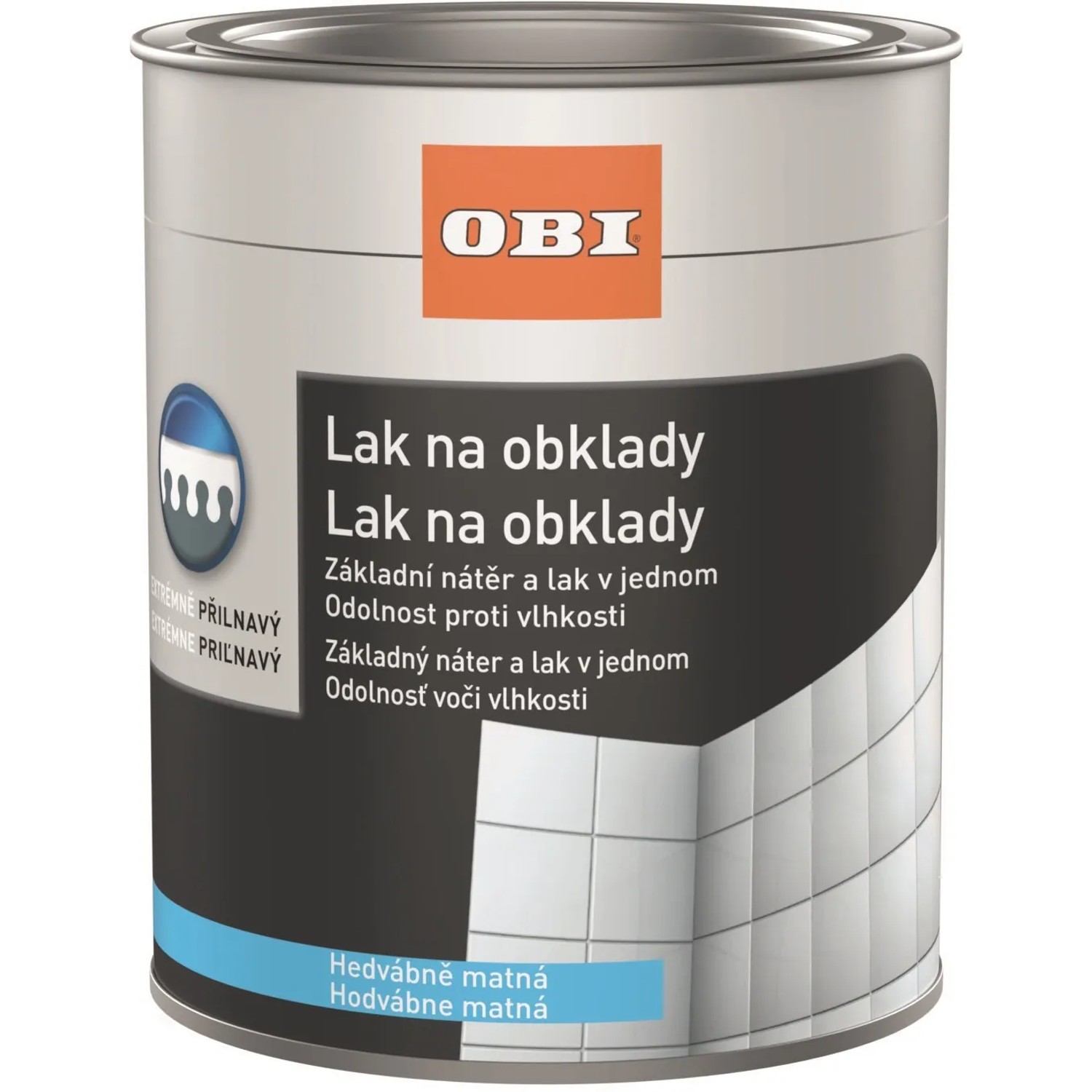 E-shop OBI Lak na obklady hodvábne matný biely 750 ml