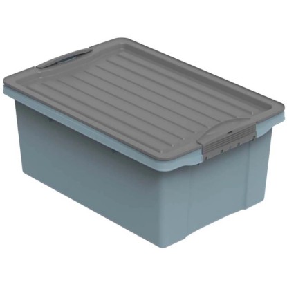 Rotho Stohovateľný box Compact A4 modrý, 13 l