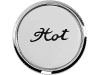 Súprava plastových pochrómovaných označovačov vody pre rad Daly